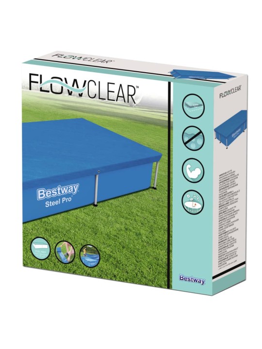 Bestway basseinikate "flowclear" 221 x 150 cm