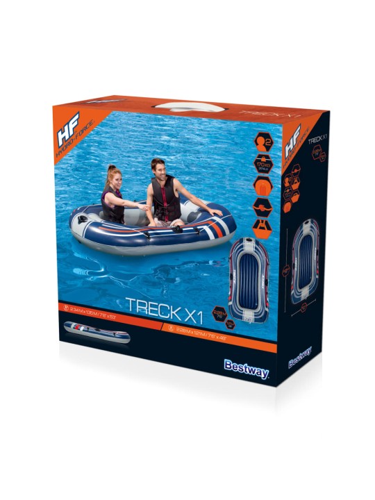 Bestway hydro-force täispumbatav paat "treck x1" 228x121 cm 61064