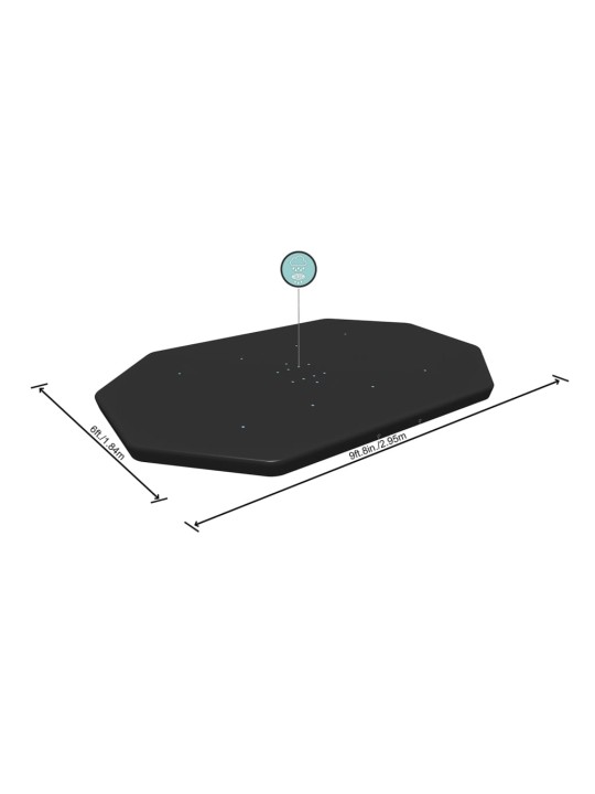 BESTWAY BASSEINIKATE "FLOWCLEAR" 300 X 200 CM