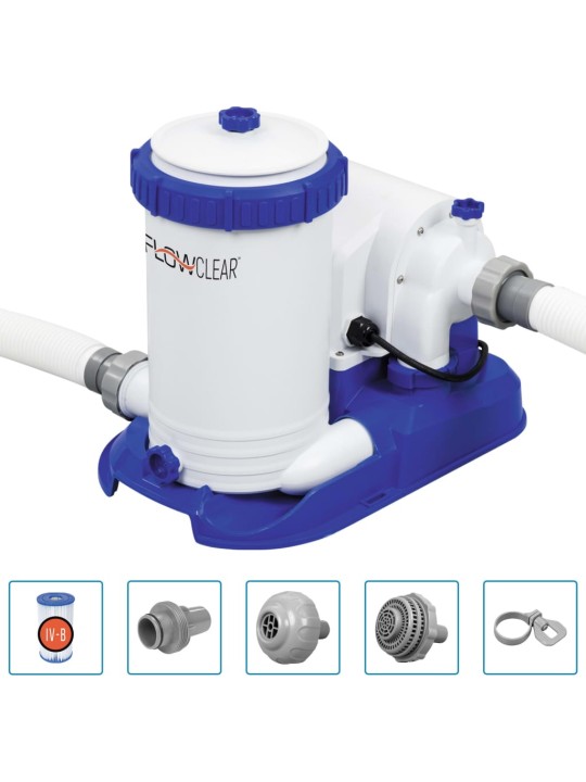 Bestway flowclear ujumisbasseini filterpump 9463 l/h