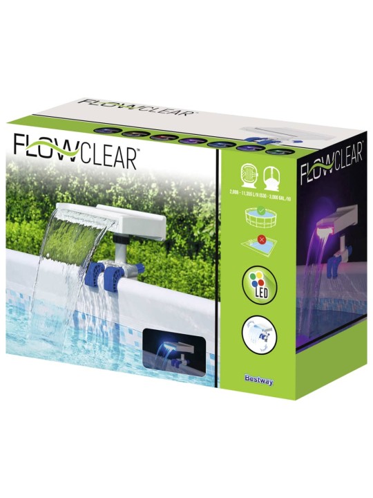 Bestway flowclear rahustav LED kosk