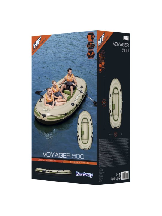 Bestway hydro force kummipaat voyager 500, 348 x 141 cm