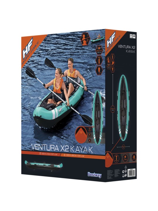 Bestway hydro-force ventura x2 kajak, 330 x 86 cm