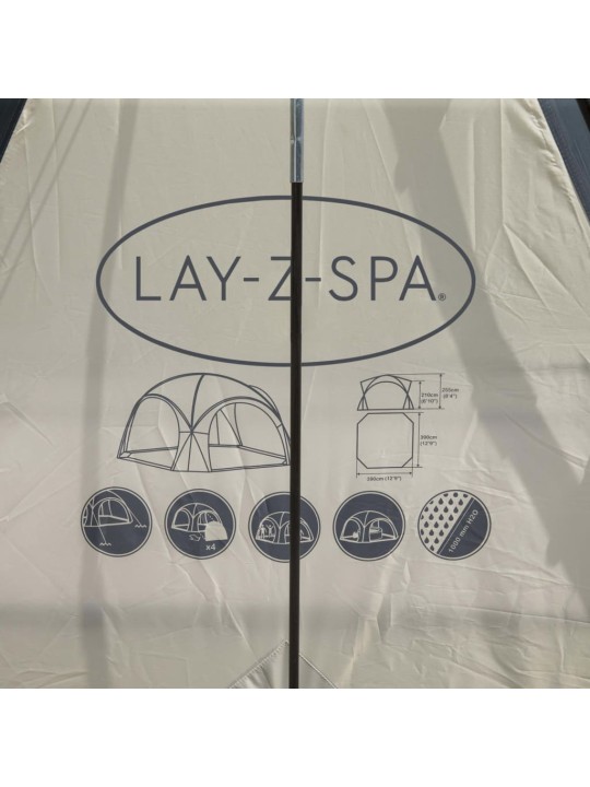 Bestway lay-z-spa mullivanni kuppeltelk 390 x 390 x 255 cm