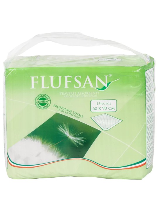 Flufsan inkontinentsi aluslinad 90 tk, 60 x 90 cm