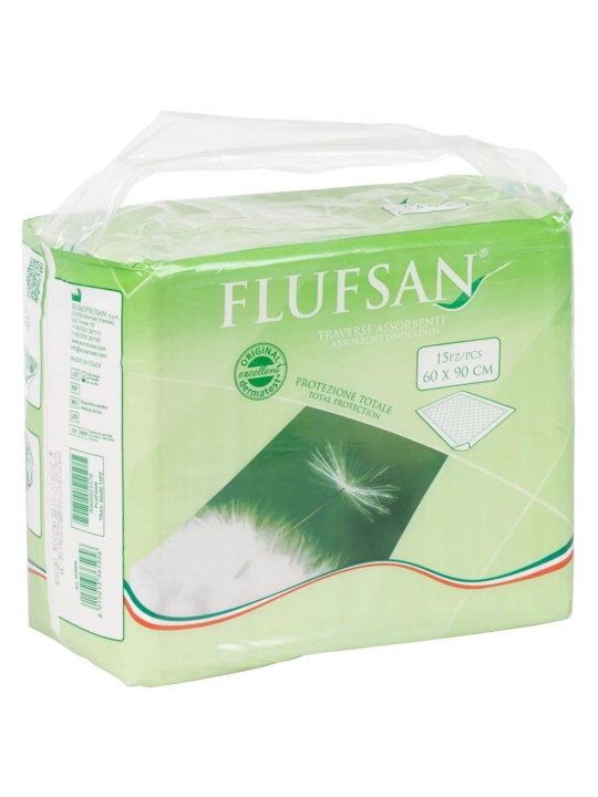 Flufsan inkontinentsi aluslinad 90 tk, 60 x 90 cm