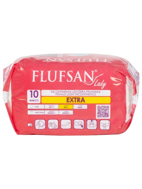 Flufsan inkontinents pesukaitsmed naistele, 120 tk