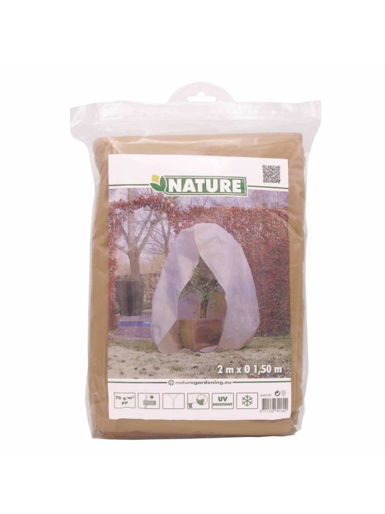 Nature talve fliiskate lukuga 70 g/m² beež 2 x 1,5 x 1,5 m