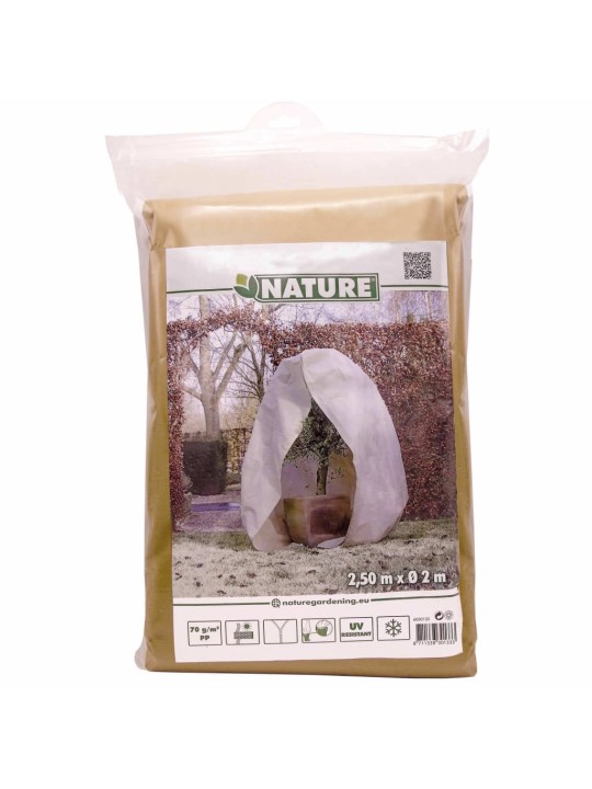 Nature talve fliiskate lukuga 70 g/m² beež 2 x 2,5 m