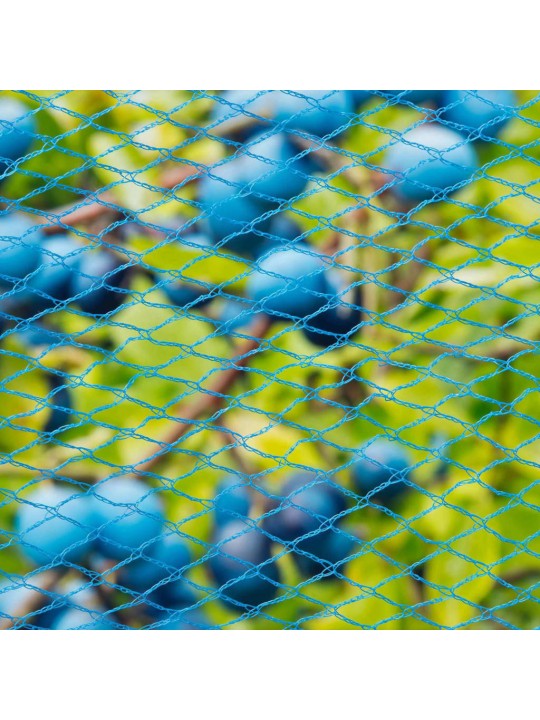 423501 nature bird netting "nano" 5x4 m blue