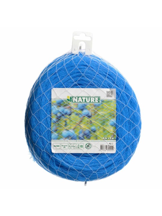 423501 nature bird netting "nano" 5x4 m blue