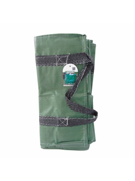 423520 nature garden waste bag square green 148 l