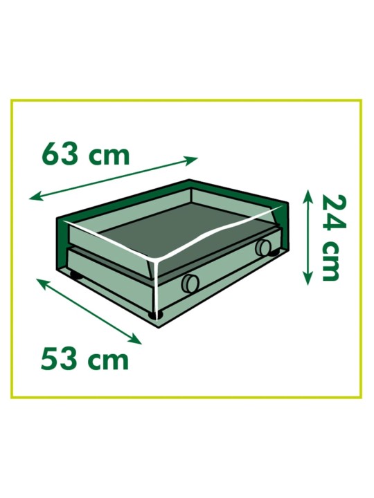 Nature plancha grillikate, 63 x 53 x 24 cm