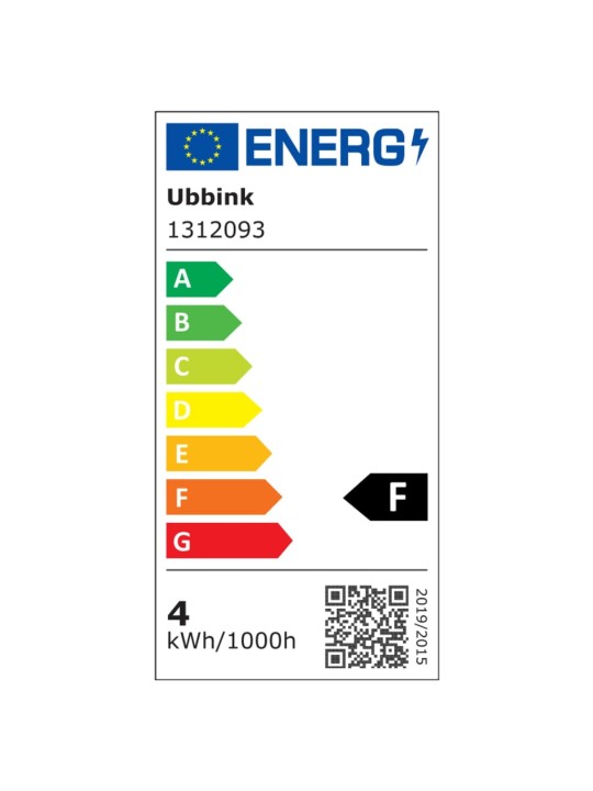 Ubbink niagara purskkaev 60 cm roostevabast terasest LED-valgustusega