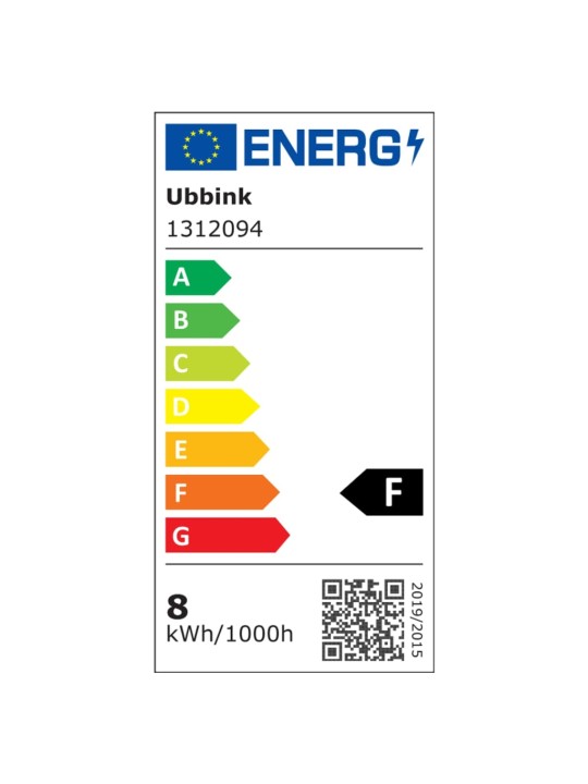 Ubbink niagara purskkaev 90 cm roostevabast terasest LED-valgustusega