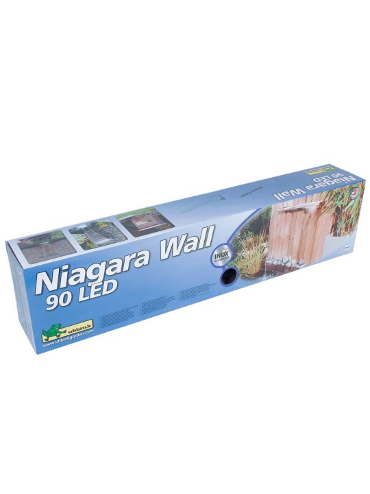 Ubbink veekaunistus LED-tuledega "niagara", 90 cm, roostevaba teras