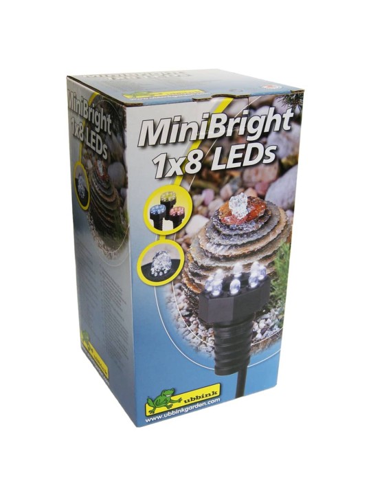 Ubbink veealune tiigilamp "minibright" 1 x 8 ledi