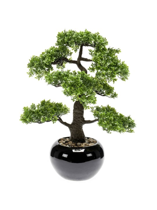 Emerald kunstlik viigimarja minibonsai, roheline, 47 cm, 420006