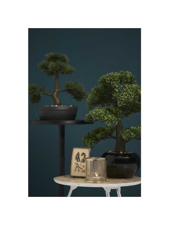 Emerald kunstlik viigimarja minibonsai, roheline, 47 cm, 420006