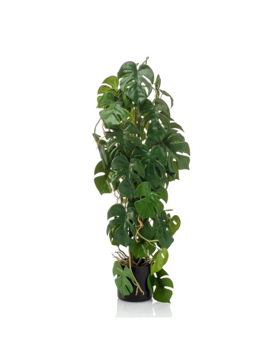 Emerald kunsttaim monstera potis, 75 cm