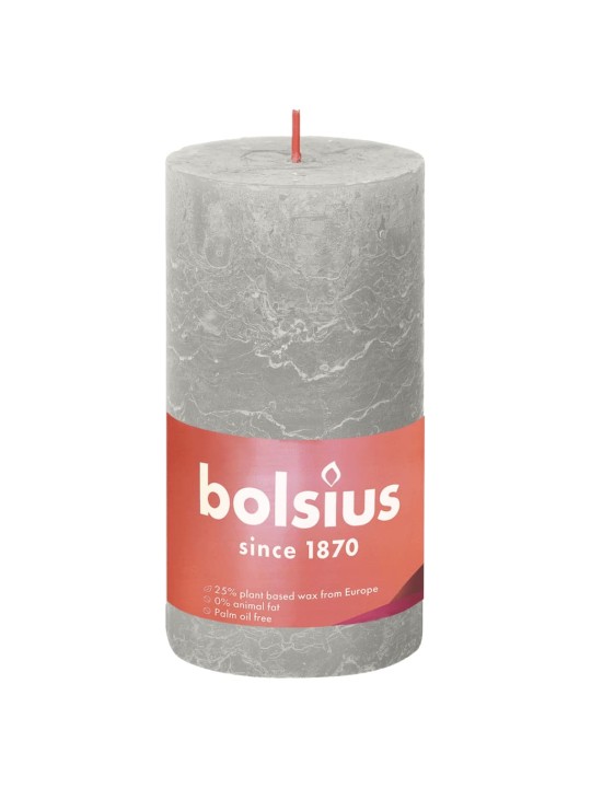 Bolsius sammasküünlad shine 4 tk 130 x 68 mm liivahall