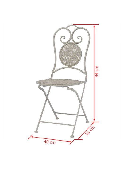 3-osaline bistrookomplekt teras, hall