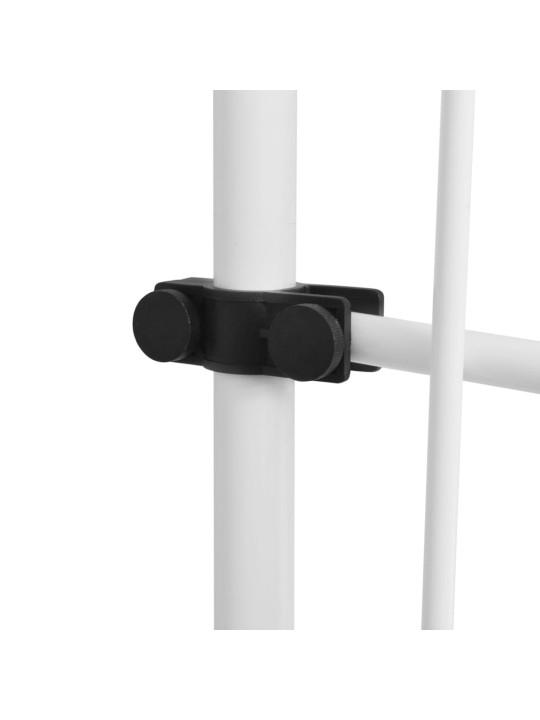 Kokkupandav varikatus, kollase-sinisetriibuline, 400 cm