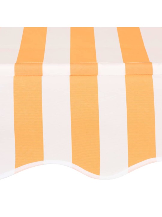 Kokkupandav varikatus, 250 cm oranži-valgetriibuline