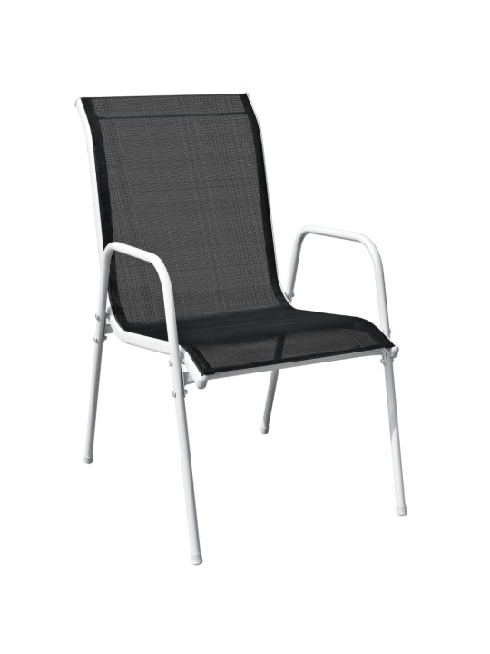7-OSALINE AIAMÖÖBLIKOMPLEKT, TERAS, MUST