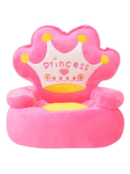 PLÜÜSIST LASTETOOL "PRINCESS", ROOSA