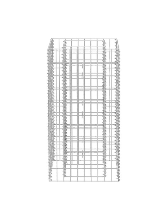 Gabioon-taimelava, teras 50 x 50 x 100 cm