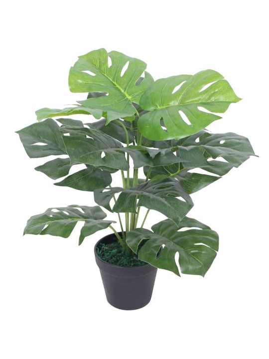 Kunsttaim monstera potiga 45 cm roheline