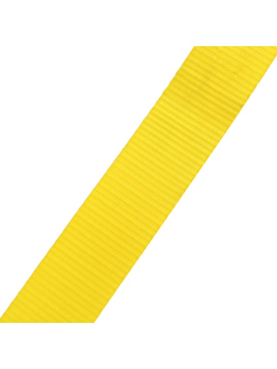 Slackline 15 m x 50 mm 150 kg kollane