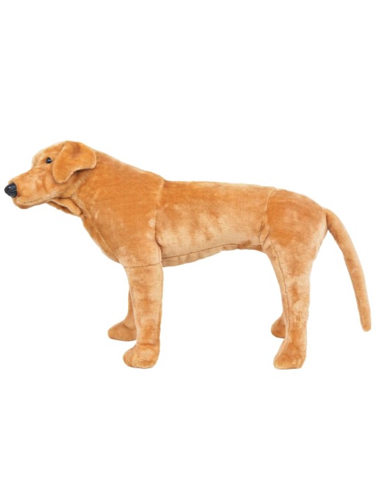 SEISEV MÄNGUKOER LABRADOR PLÜÜS, HELEPRUUN XXL