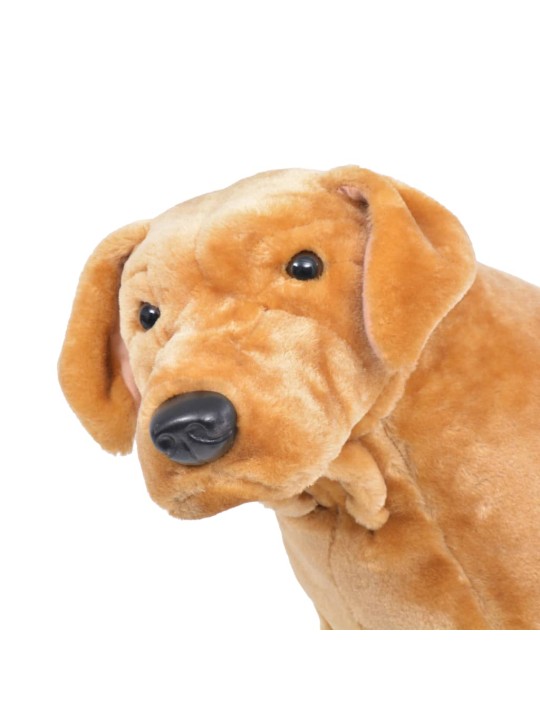 SEISEV MÄNGUKOER LABRADOR PLÜÜS, HELEPRUUN XXL
