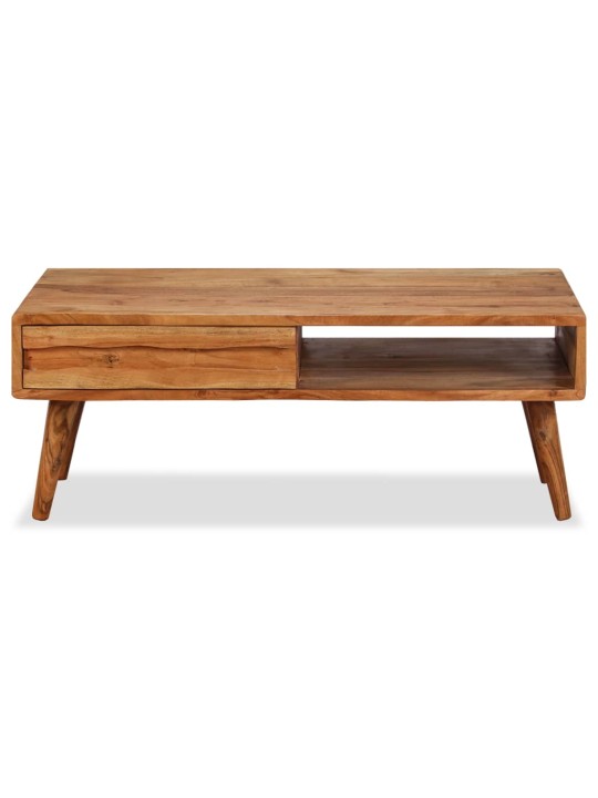 Diivanilaud toekast puidust, nikerdatud sahtliga 100 x 50 x 40cm