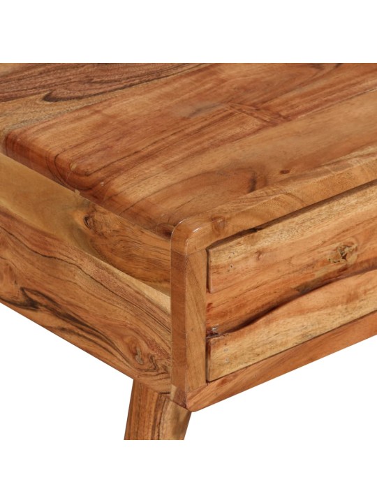 Diivanilaud toekast puidust, nikerdatud sahtliga 100 x 50 x 40cm