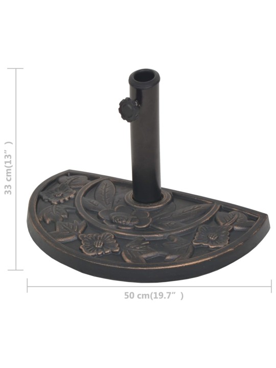 POOLRINGIKUJULINE PÄEVAVARJU ALUS, VAIGUST, PRONKSJAS, 9 KG
