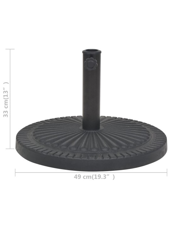 ÜMAR PÄEVAVARJU ALUS, VAIGUST, MUST 14 KG