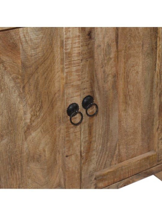 Riiulitega kummut, mangopuit, 120 x 35 x 200 cm