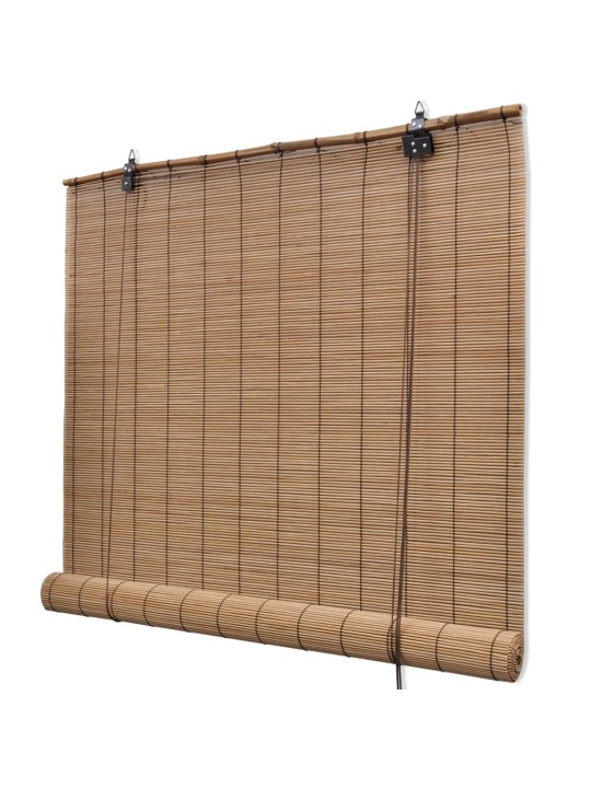 Ruloo, bambus 100 x 220 cm, pruun