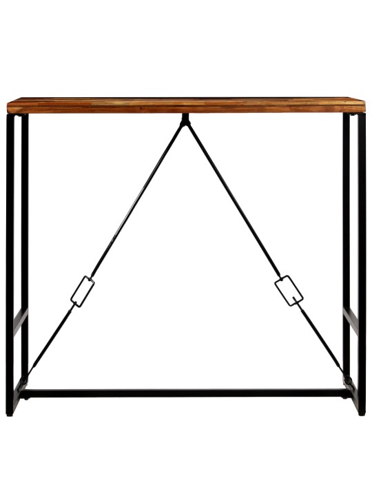 Baarilaud, taaskasutatud puit, 120 x 60 x 106 cm