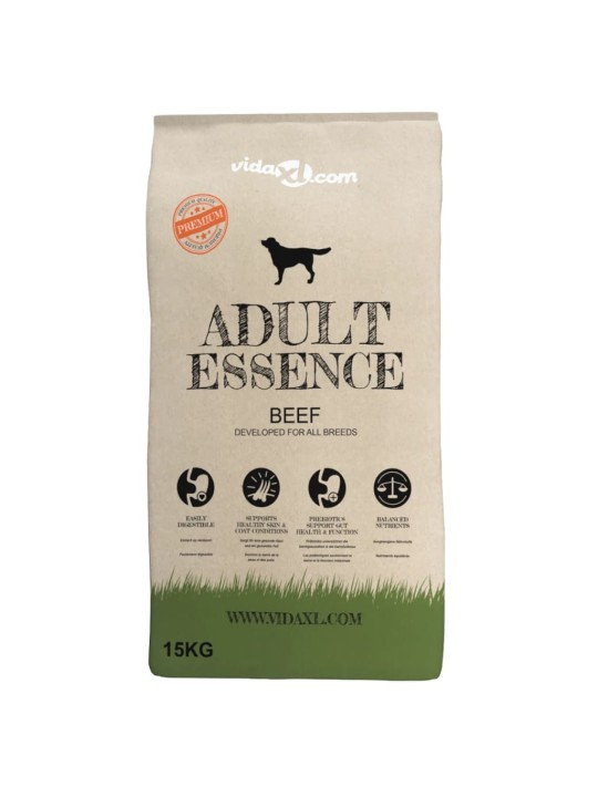 Premium koerte kuivtoit adult essence beef 2 tk, 30 kg