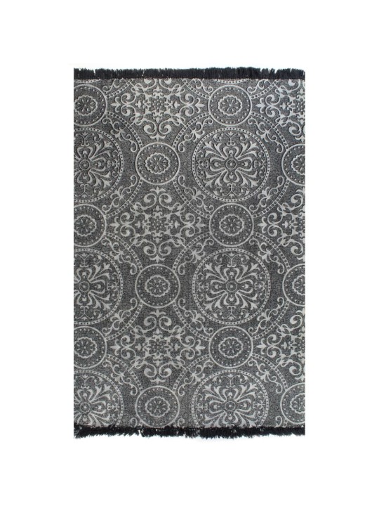 Kilim vaip, puuvill, 120 x 180 cm, mustriline, hall