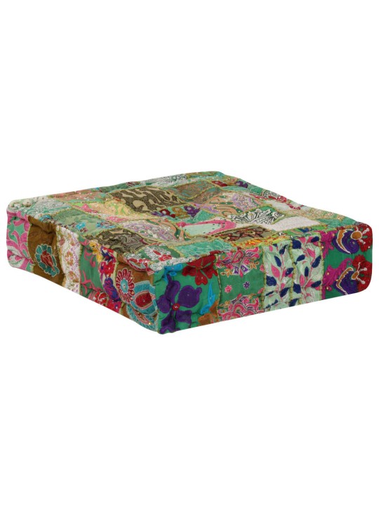 LAPITEHNIKAS TUMBA, PUUVILL, KÄSITÖÖ, 50X50X12 CM, ROHELINE