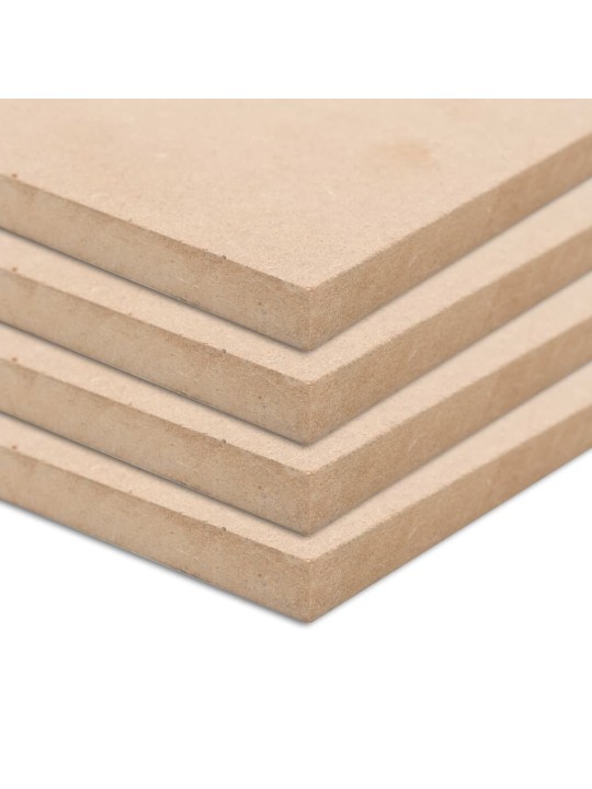 MDF-plaat 4 tk ruudukujuline 60 x 60 cm 25 mm