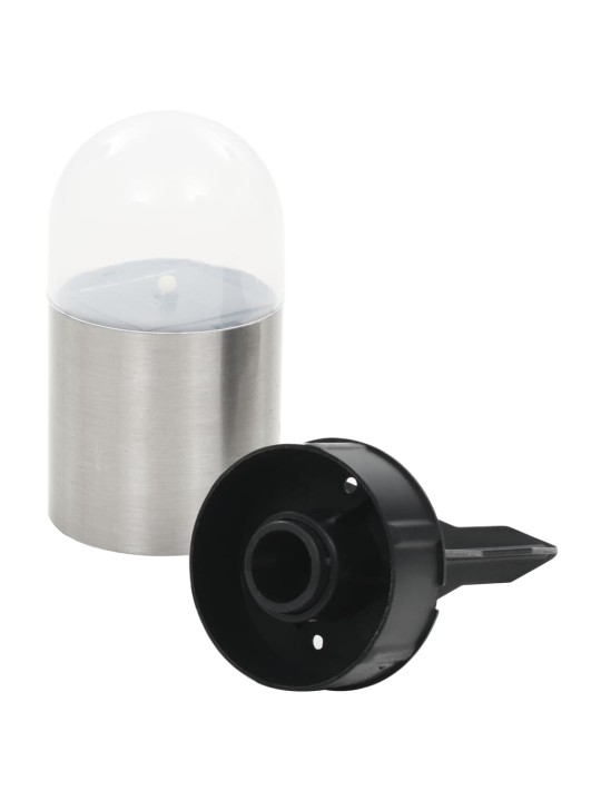 Päikesepatareidega maapinnavalgustid, 12 tk LED-tuled, valge