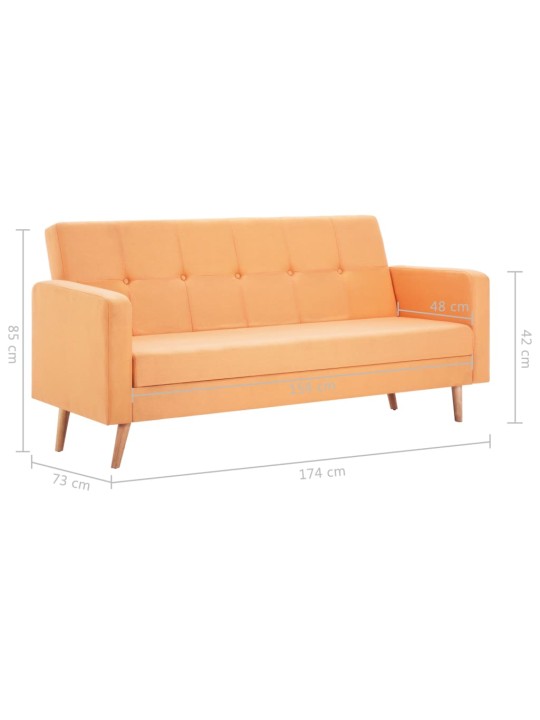 KANGAGA KAETUD DIIVAN, ORANŽ