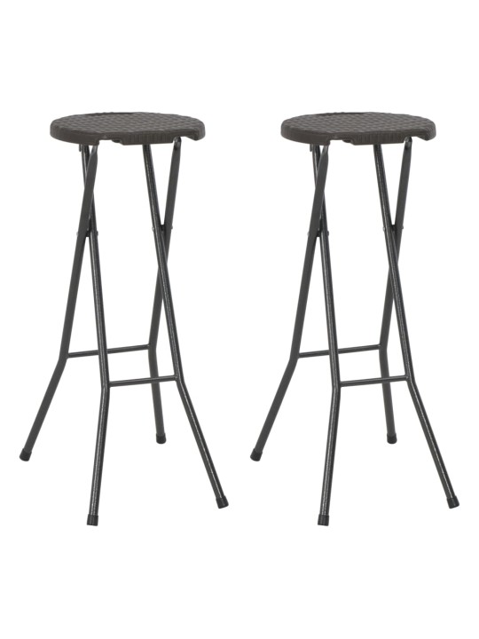 KOKKUPANDAVAD BAARITOOLID 2 TK, HDPE  JA TERAS, PRUUN