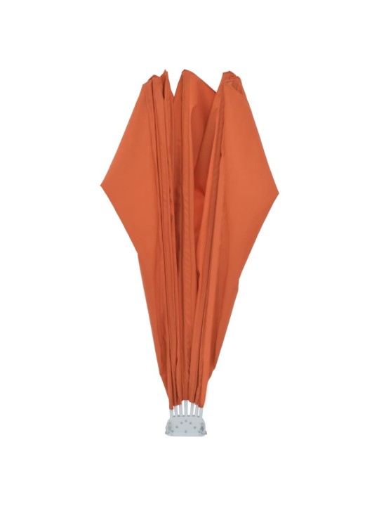KOKKUPANDAV TERRASSI KÜLGMARKIIS TERRAKOTA 200 CM